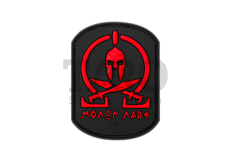 The INFIDEL Punisher PVC patch Blackmedic (Black/Red) - JTG