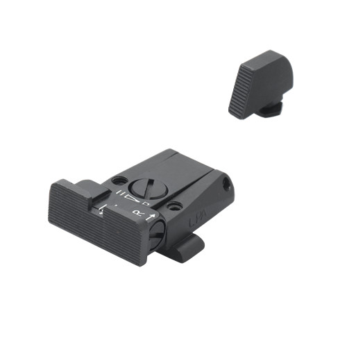 LPA SPR Visier Target schwarz Glock für Modell 17,19,20,21,22,23