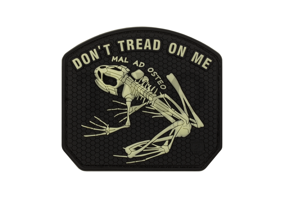 Rubber Patch Dont Tread on me Glow in the Dark