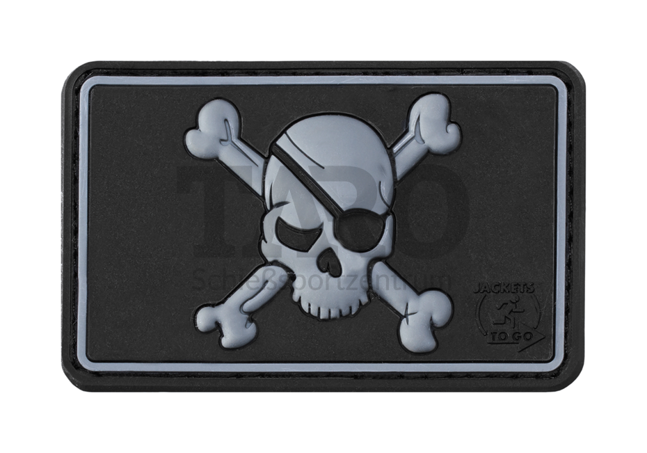 Rubber Patch Pirate Skull