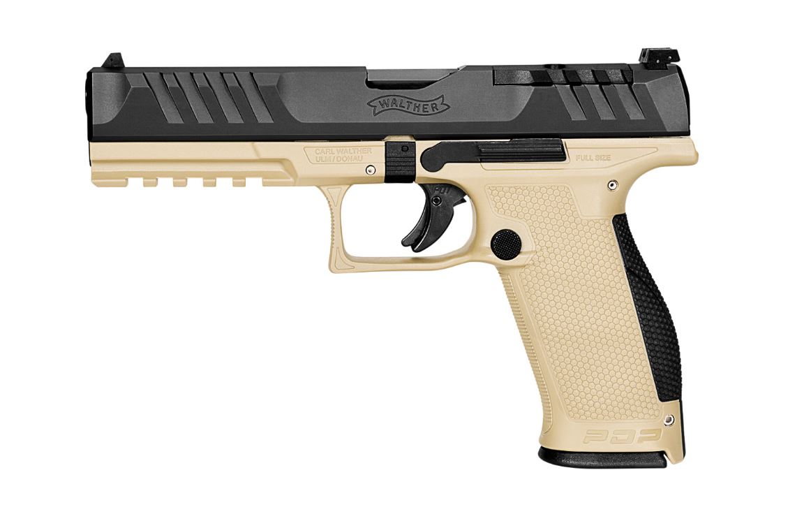 Walther PDP Full Size 4,5" FDE 9mm Luger, 2x18 Schuss