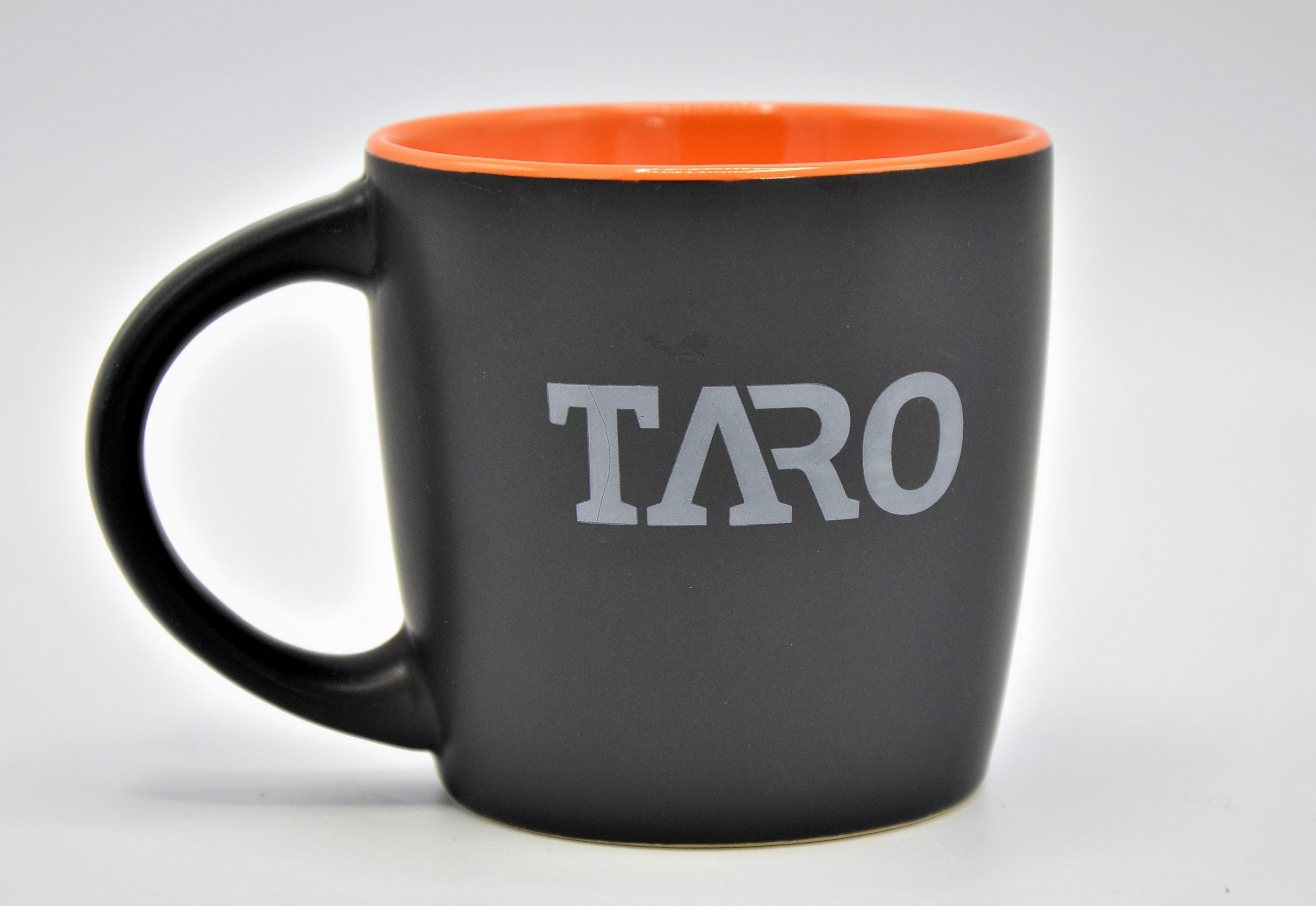 TARO Tasse Logo Taro Farbe: schwarz, orange