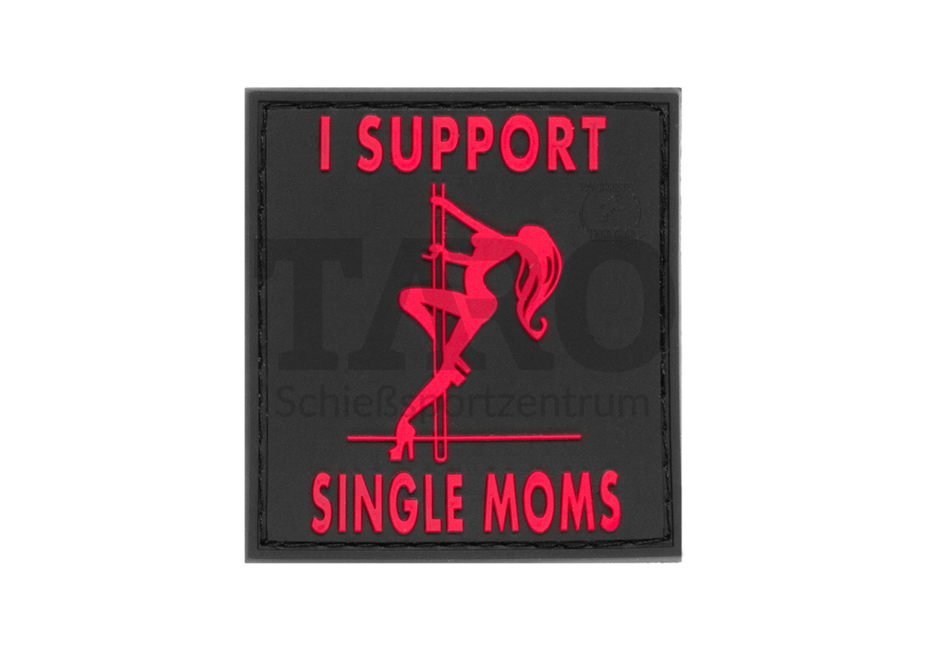 Rubber Patch I Support Single Moms