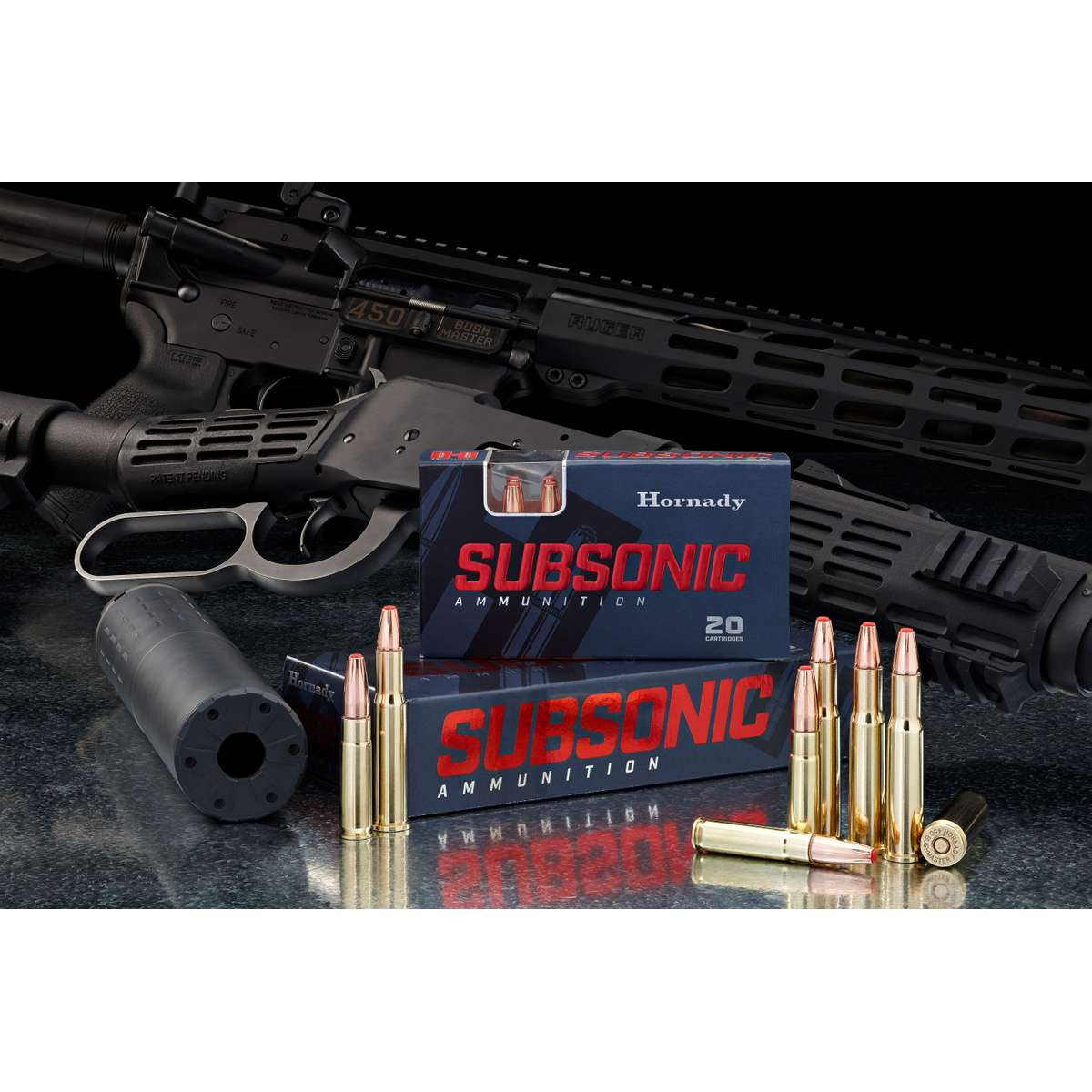 Hornady .45-70 Government 410gr Subsonic -X