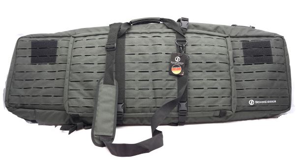 Schmeisser Gewehrfutteral 32" 81cm; dunkelgrau; Molle System