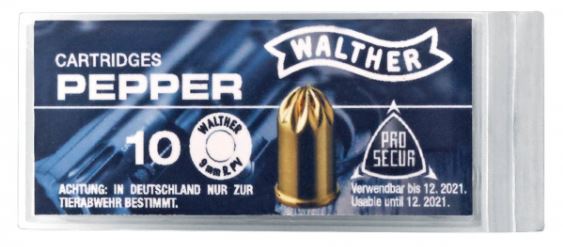 Walther Pfefferpatrone 9mm RK f. Revolver
