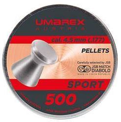 Umarex Diabolo Sport 4,5mm- 0,52g, flach