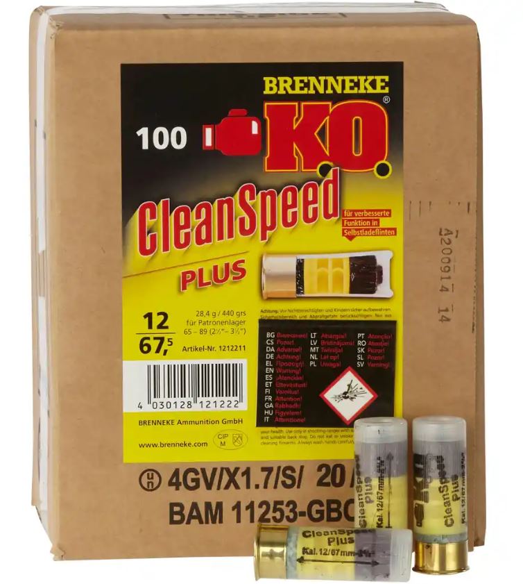 Brenneke K.O. CleanSpeed Plus Slug 12/67,5