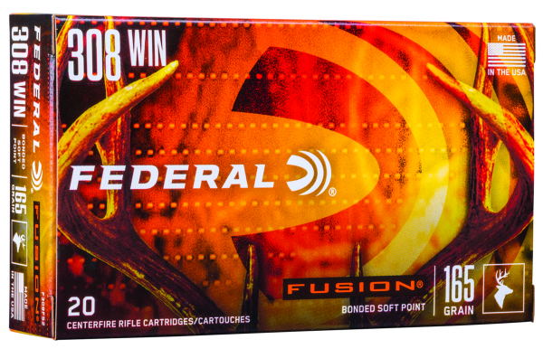 Federal Fusion .308 165 gr.
