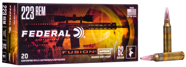 Federal Fusion MSR .223 62 gr.