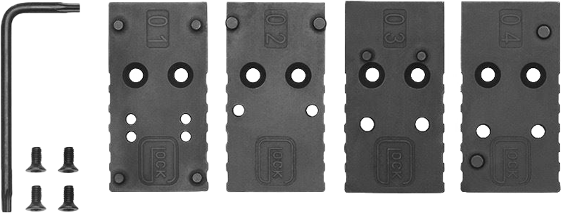 Glock Adapterplatte MOS 01 inkl. Schrauben