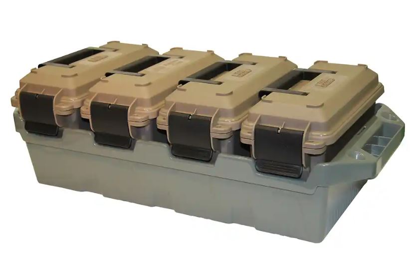 MTM Munitionsboxen-Set "4-Can Ammo Crate"