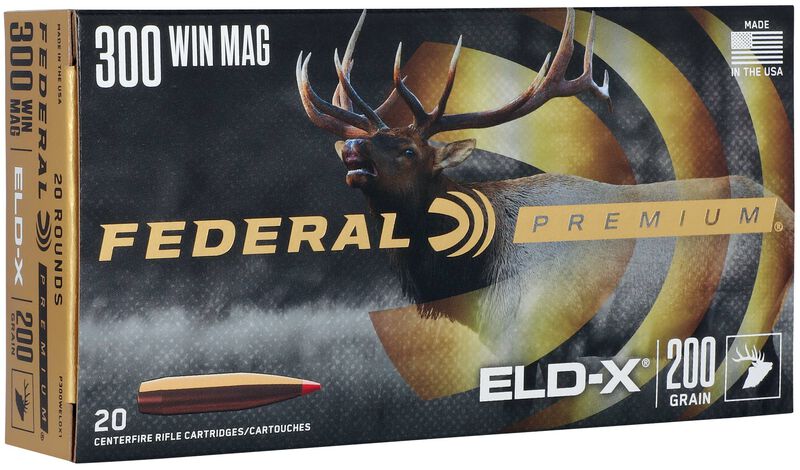 Federal Premium .300 Win. Mag. 11,5g ELD-X