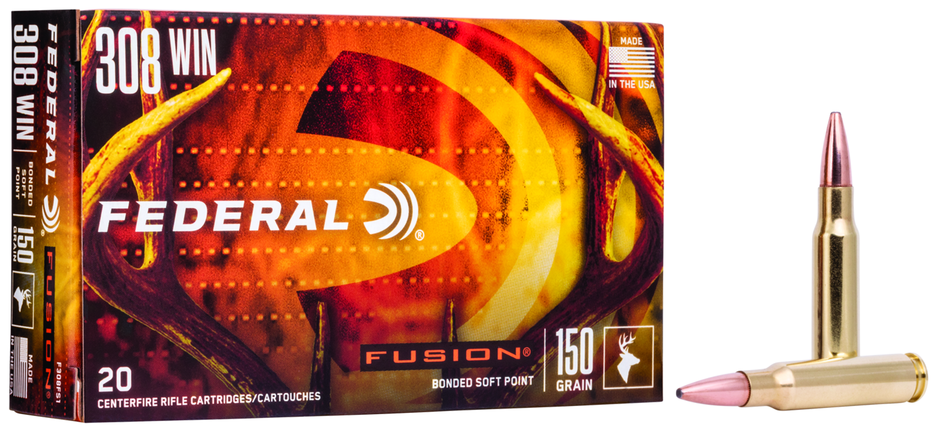 Federal Fusion .308 9,7g Soft Point