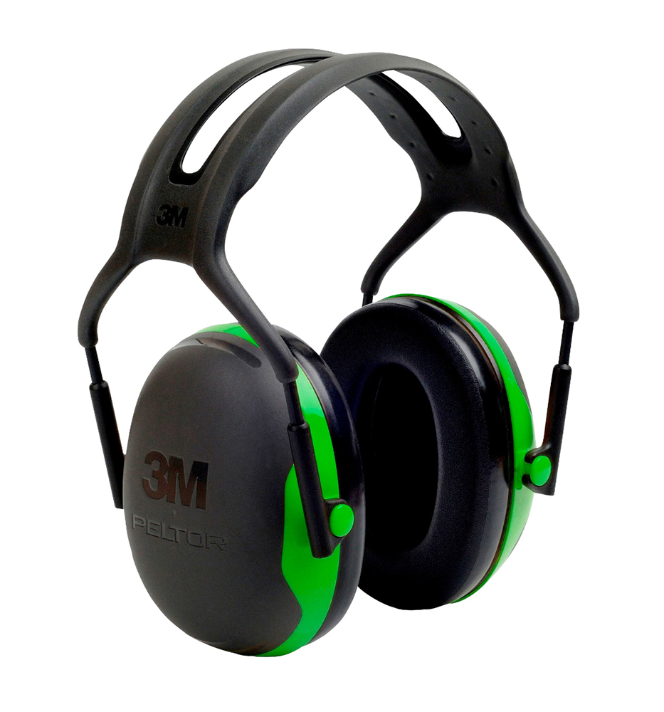 Gehörschutz Peltor X1A schwarz/neongrün