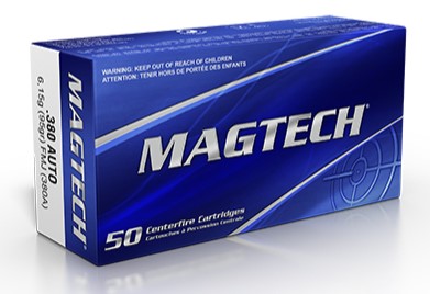 Magtech 9mm kurz 95gr FMJ (380A)