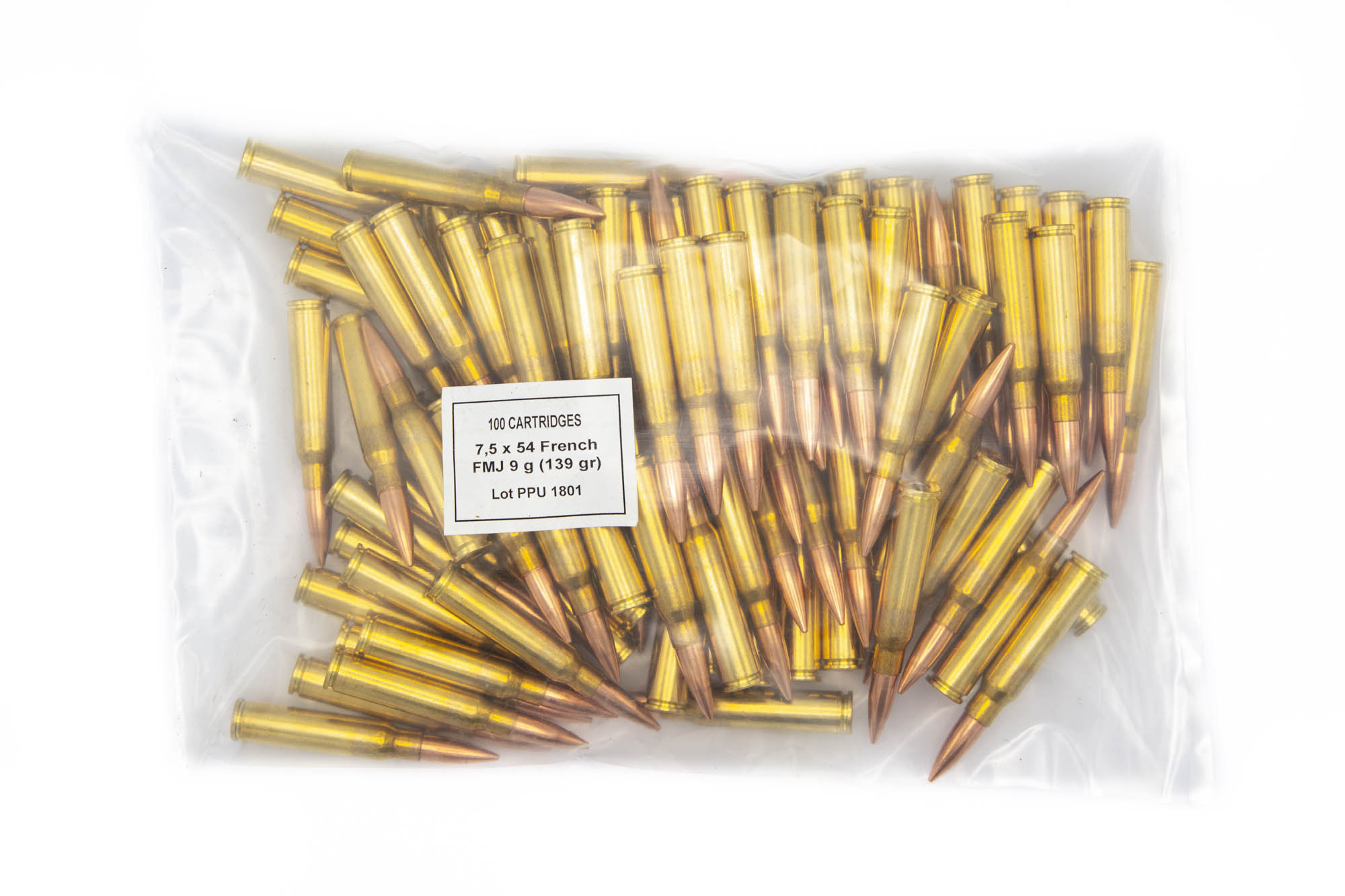PPU 7,5x54 French 174gr FMJ BT
