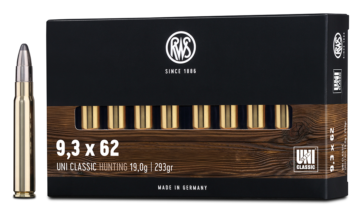 RWS 9,3x62 19,0g Uni Classic