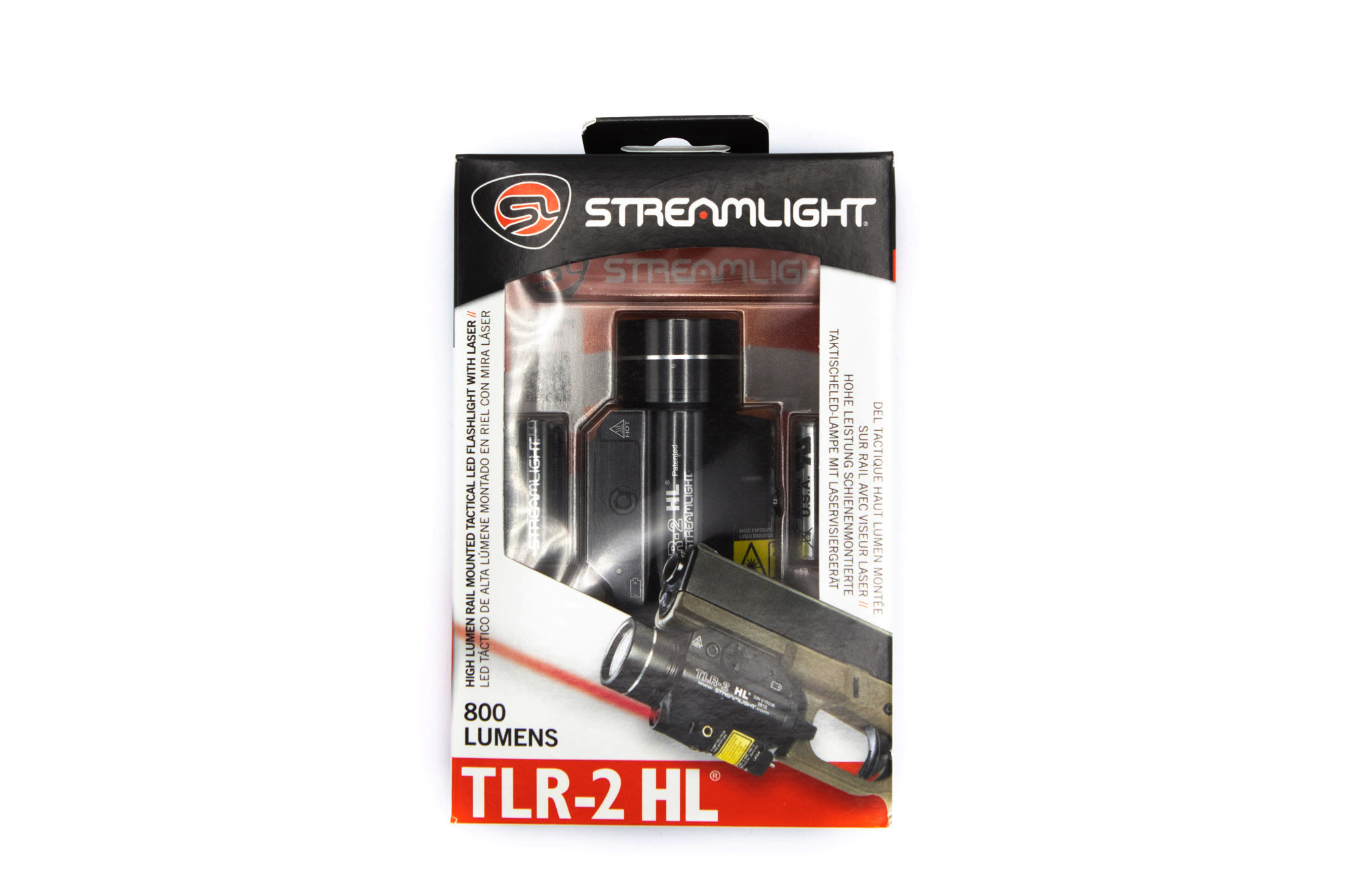Streamlight Taktische LED Lampe TLR-2-HL mit Laser