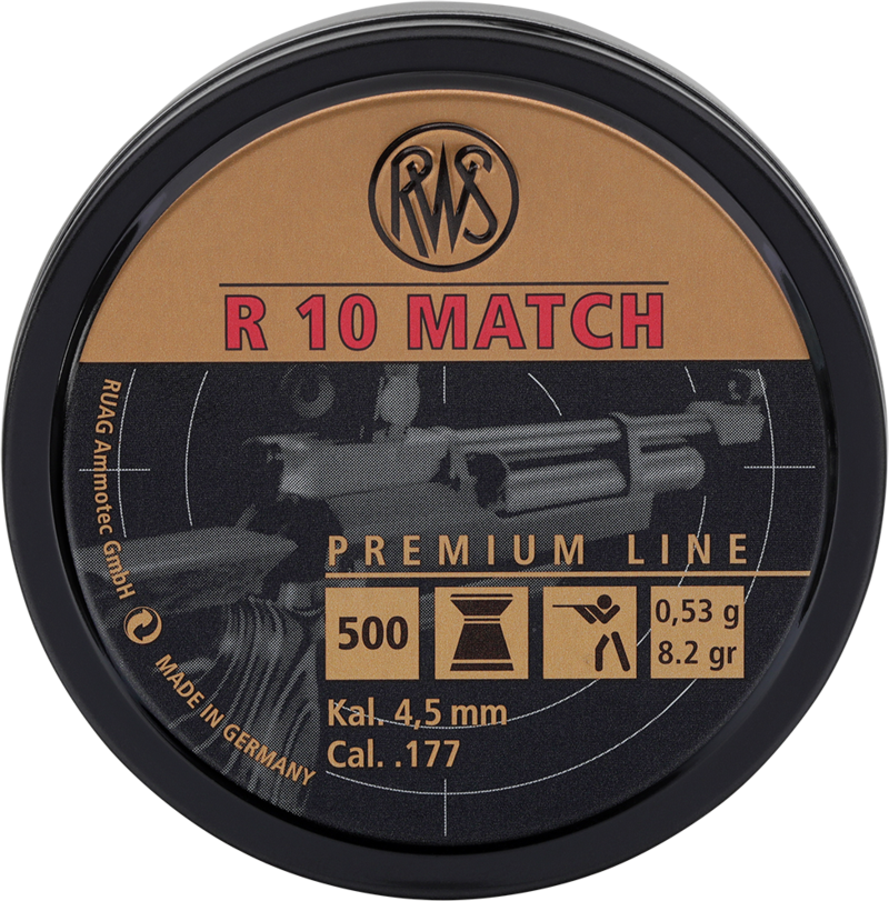 RWS R10 Match 4,50mm 0,53g