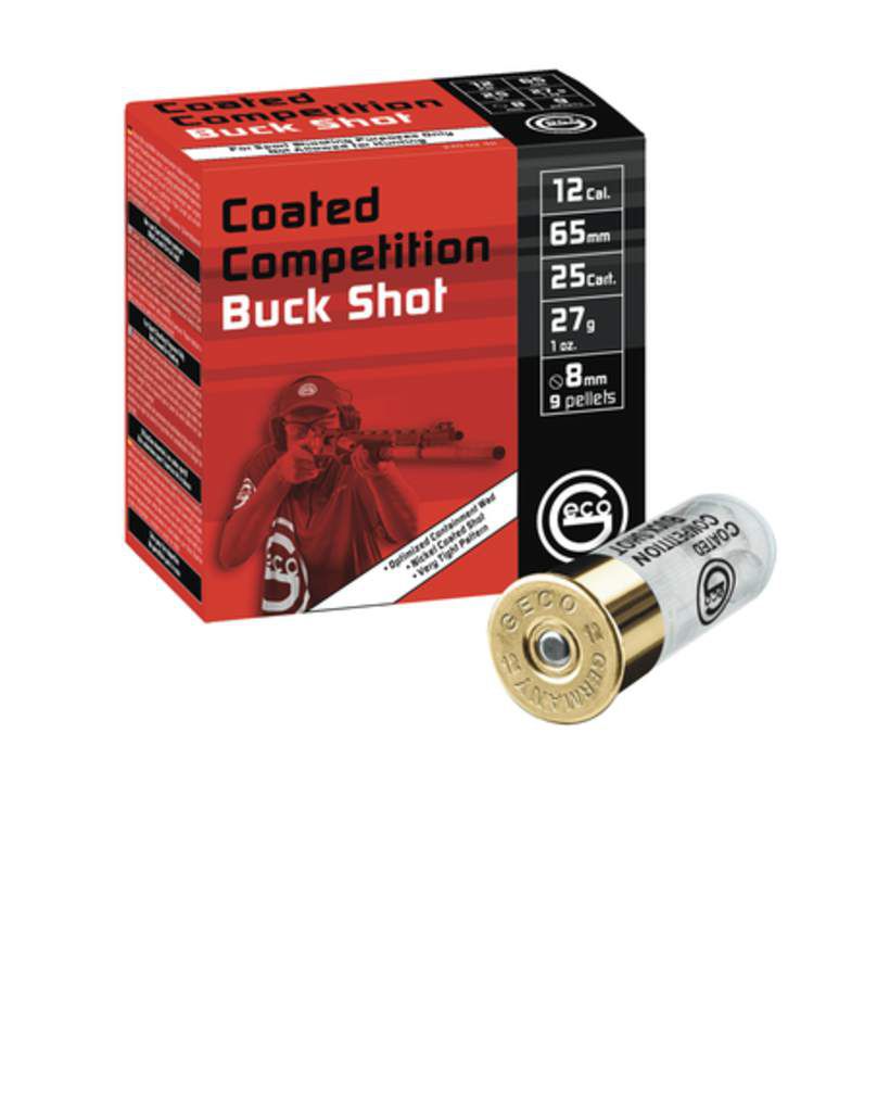 Geco Coated Competition Buck Shot 12/65 8,0mm 27g a25