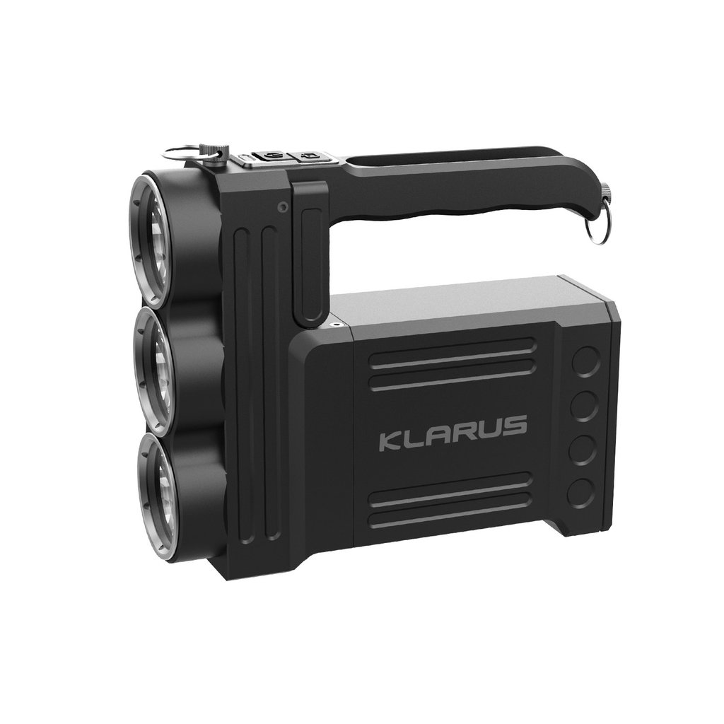 Klarus RS80GT Suchscheinwerfer 10000 Lumen, USB magnetische Aufl