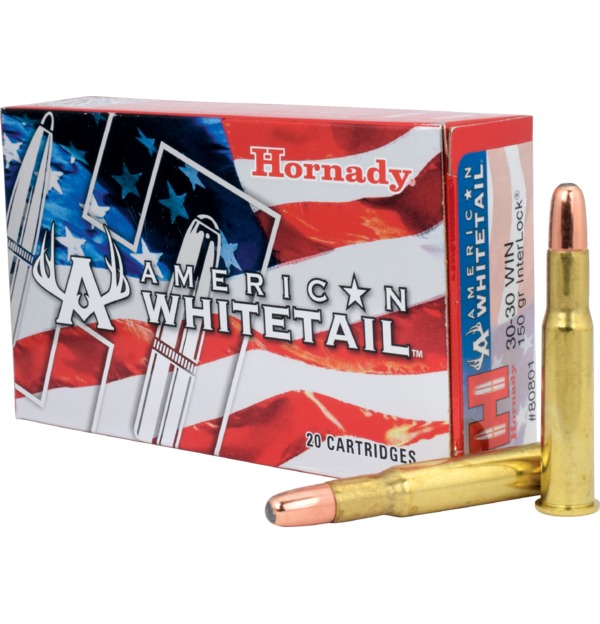 Hornady .30-30 American Whitetail 150 gr. Interlock